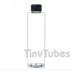 250ml 25% R-PET Transparent TUBE Flasche