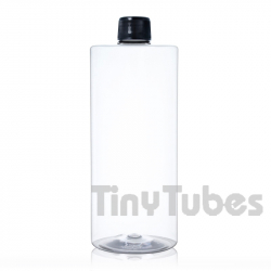 400ml 25% R-PET Transparent TUBE Flasche