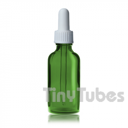 50 ml Glasflasche in Apfelgrün