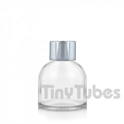 Transparente Glasflasche 50 ml (inkl. Verschluss und Obturator)