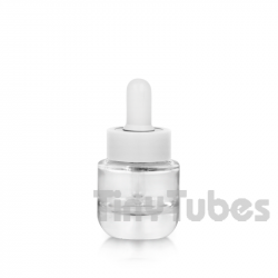 15ml Transparent Flasche aus Glas 