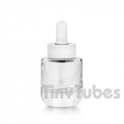 30ml Transparent Flasche aus Glas 