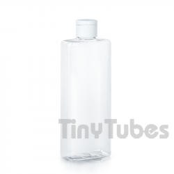 500ml PET transparent Petaca Flasche