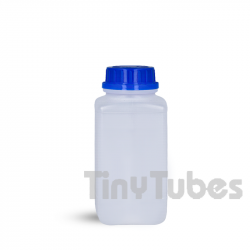 Quadratische 500ml Flasche aus Hochdichte Material, zugelassen