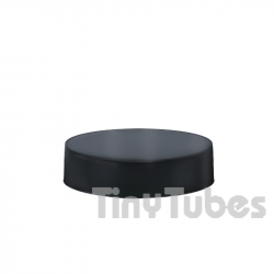 Mattschwarz Deckel Tiegel Aus Glas 100ml
