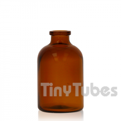 100ml Ambar Vial Glass Pharma