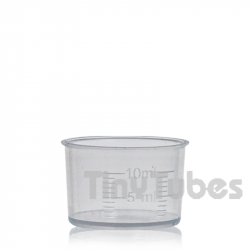 Messbecher 10ml Transparent
